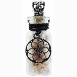 Witch Bottle - Sunstone + Seed of Life