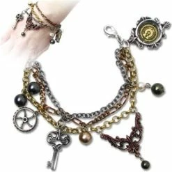 Steampunk Alchemy Mrs Hudson's Cellar Keys Bracelet