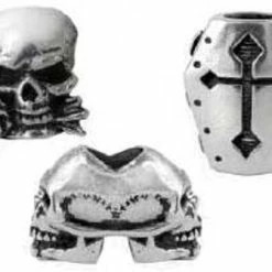Skulls & Death Janus/Coffin/Alchemist Beard Beads