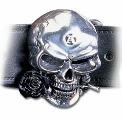 Skulls & Death The Alchemist Belt Buckle