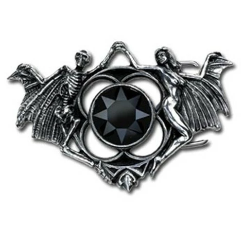 Skulls & Death Danse Macabre Belt Buckle