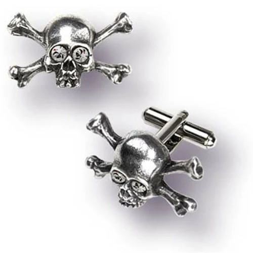 Skulls & Death Skull N Bones Stargazer Cufflinks