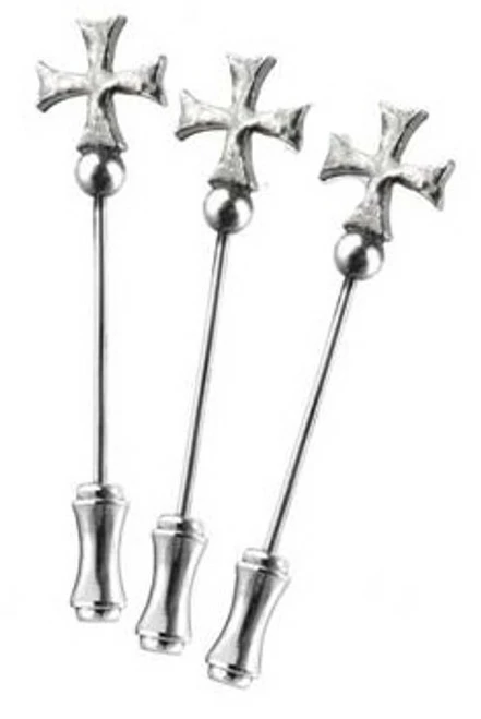Crosses Alchemy Templar Cross Dress Pins