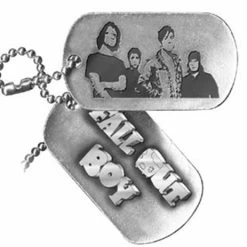 Fall Out Boy Band Dog Tags