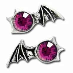 Bats Matins Earrings (pair)