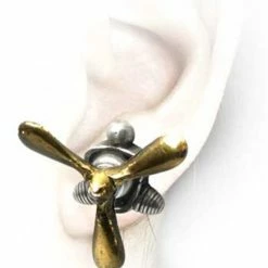 Steampunk Alchemy Daedalus Pinna Prop stud