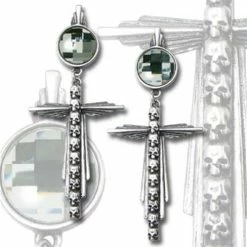 Alchemy Mort Etoile Dropper earrings (studs, pair)