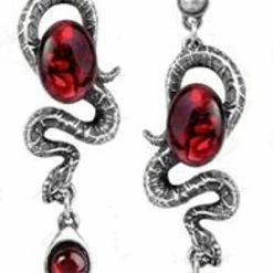 Snakes Alchemy Serpent's Eye earrings