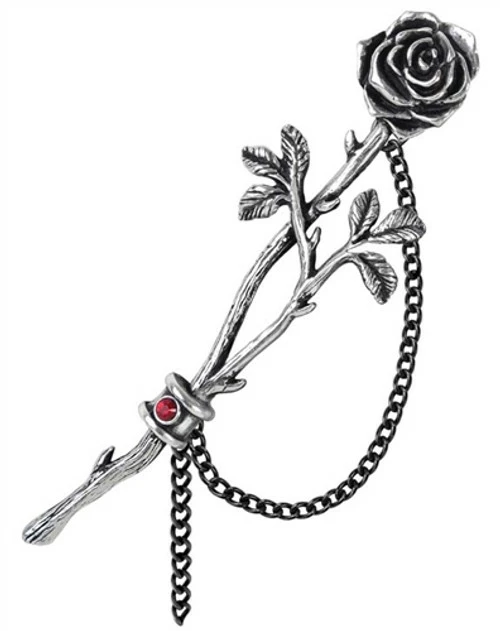 Hearts & Roses Alchemy Chained Love Rose Ear Wrap