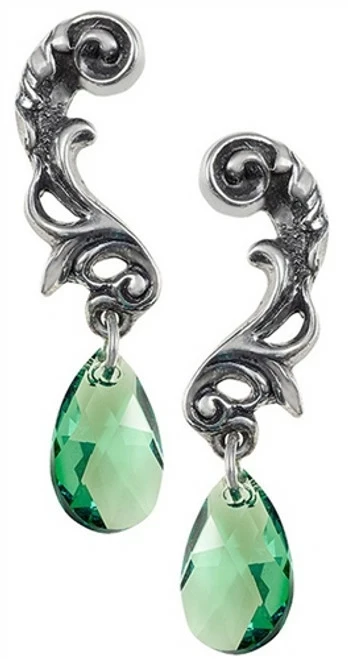 Alchemy Night Queen drop earrings