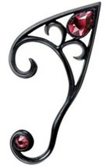 Fairies Alchemy Elvyn Ear Wrap - Left, Black