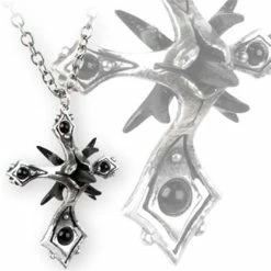 Crosses Alchemy Caltrop Cross Pendant