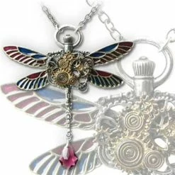 Steampunk Alchemy Clockwork Darter Pendant