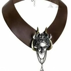 Alchemy Apate's Duplicity Leather Choker