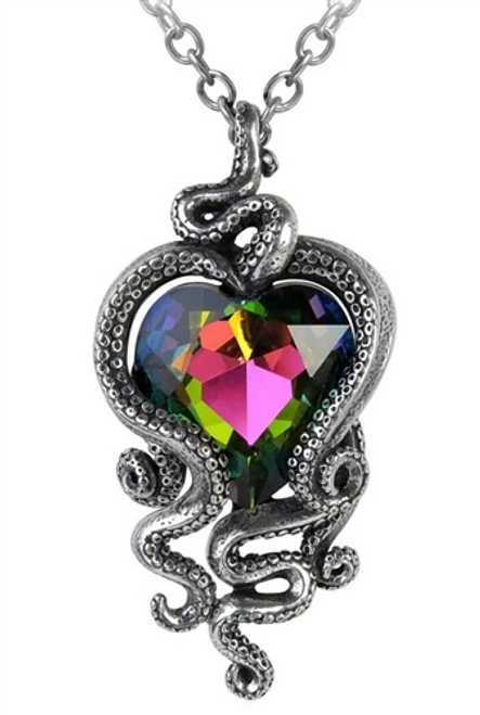 Hearts & Roses Alchemy Heart Of Cthulhu Pendant