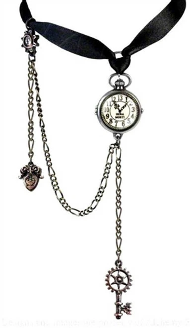 Steampunk Uncle Albert's Timepiece Choker