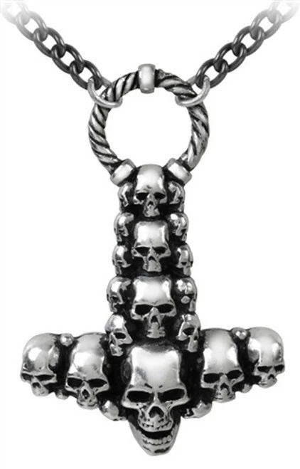 Alchemy Skullhammer Pendant