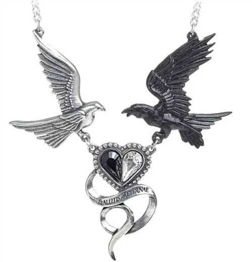 Crows & Ravens Epiphany Of St. Corvus necklace