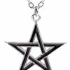 Magickal Designs Alchemy Black Star Pendant