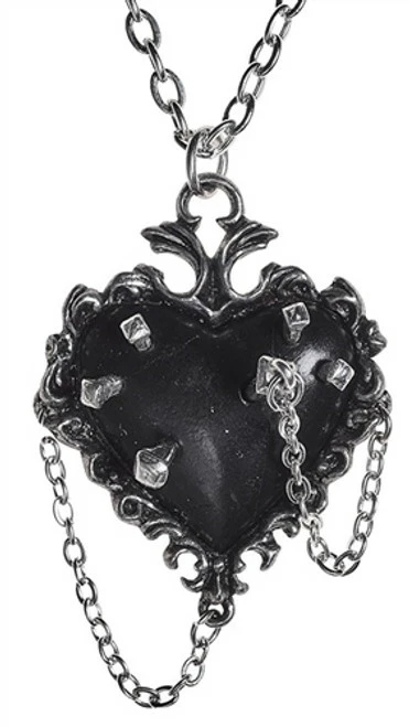 Magickal Designs Alchemy Witch Heart Pendant