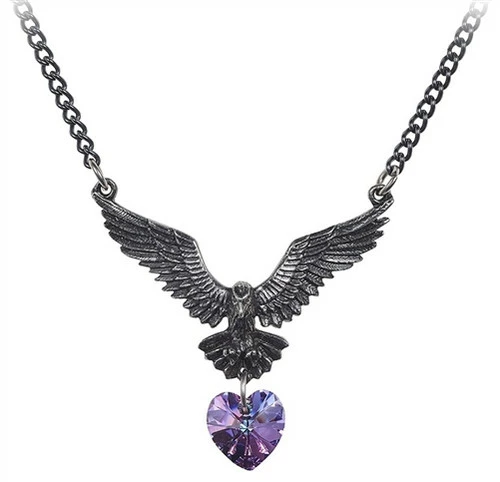 Crows & Ravens Alchemy Hamingja Raven Necklace