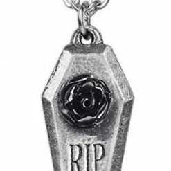 Hearts & Roses Alchemy RIP Rose Pendant