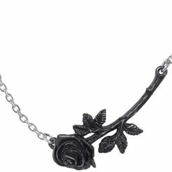 Hearts & Roses Alchemy Black Rose Enigma Pendant