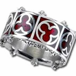 Alchemy Trefoil Sanguis Ring