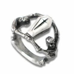 Skulls & Death Alchemy Pallbearer Ring - L only
