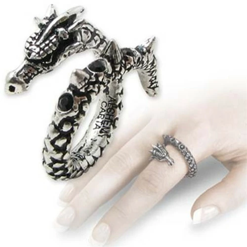 Snakes Alchemy Vis Viva Ring