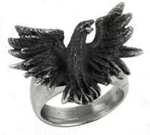 Crows & Ravens Alchemy Flocking Raven Ring - Image 2