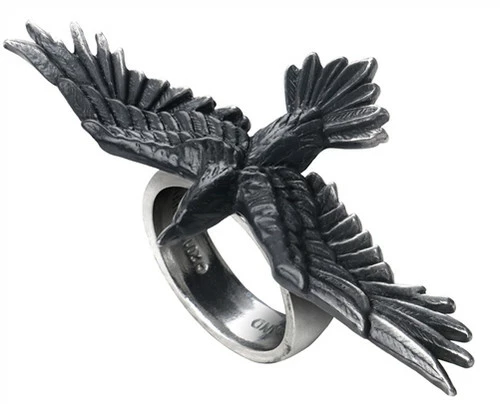 Crows & Ravens Alchemy Black Consort Ring