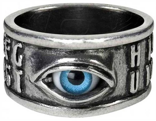 Magickal Designs Alchemy Gothic Ouija Eye Ring