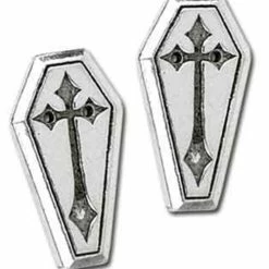 Skulls & Death Coffin Buttons