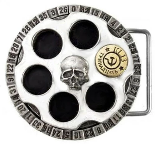 Alchemy UL13 Russian Roulette Belt Buckle