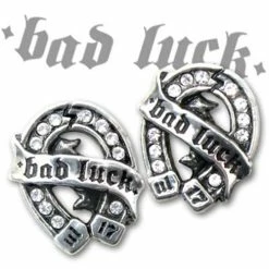 Bad Luck Studs ear studs