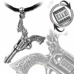 Saint Of Killers Leather Pendant