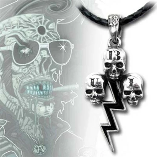 T.C.B. (Taking Care of Business) Leather pendant