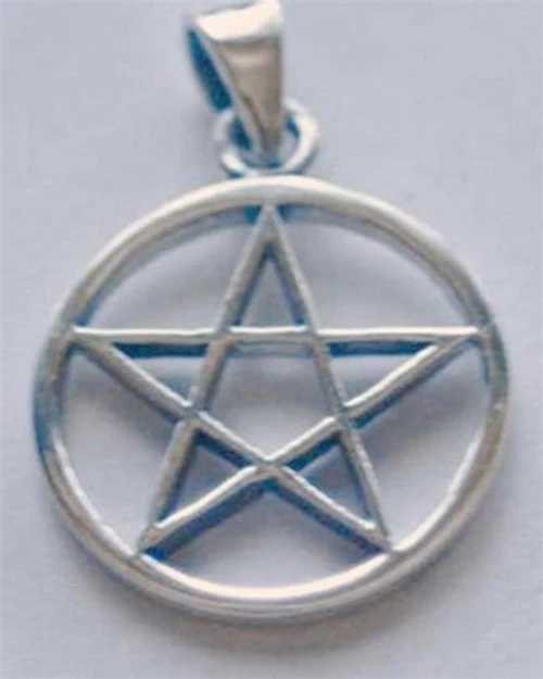 Magickal Designs Sterling Silver Pentagram Pendant