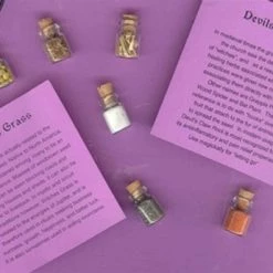 Cute Mini Herb Jar Pendants