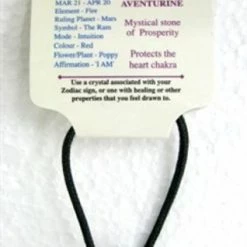 Zodiac stone pendants